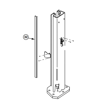 Rotary SPO55-E SPOA40-E Lower Web/Post Cover