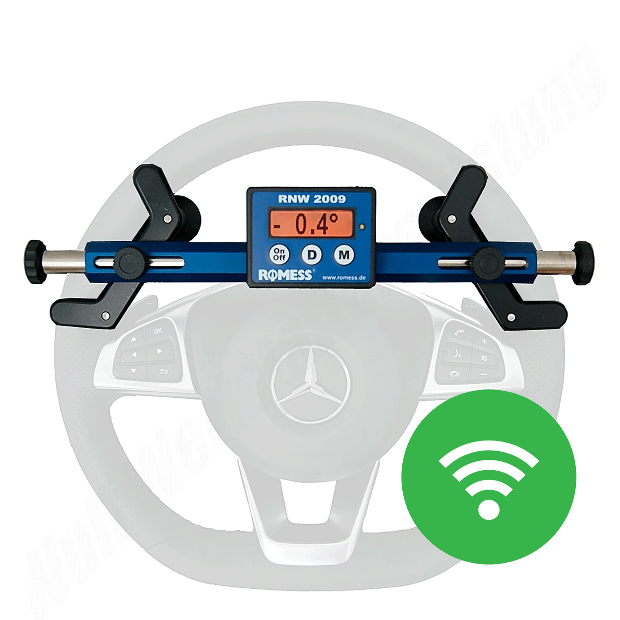 Romess RNW 2009 S-F Steering Wheel Adjustable Balance Level with Wi-Fi