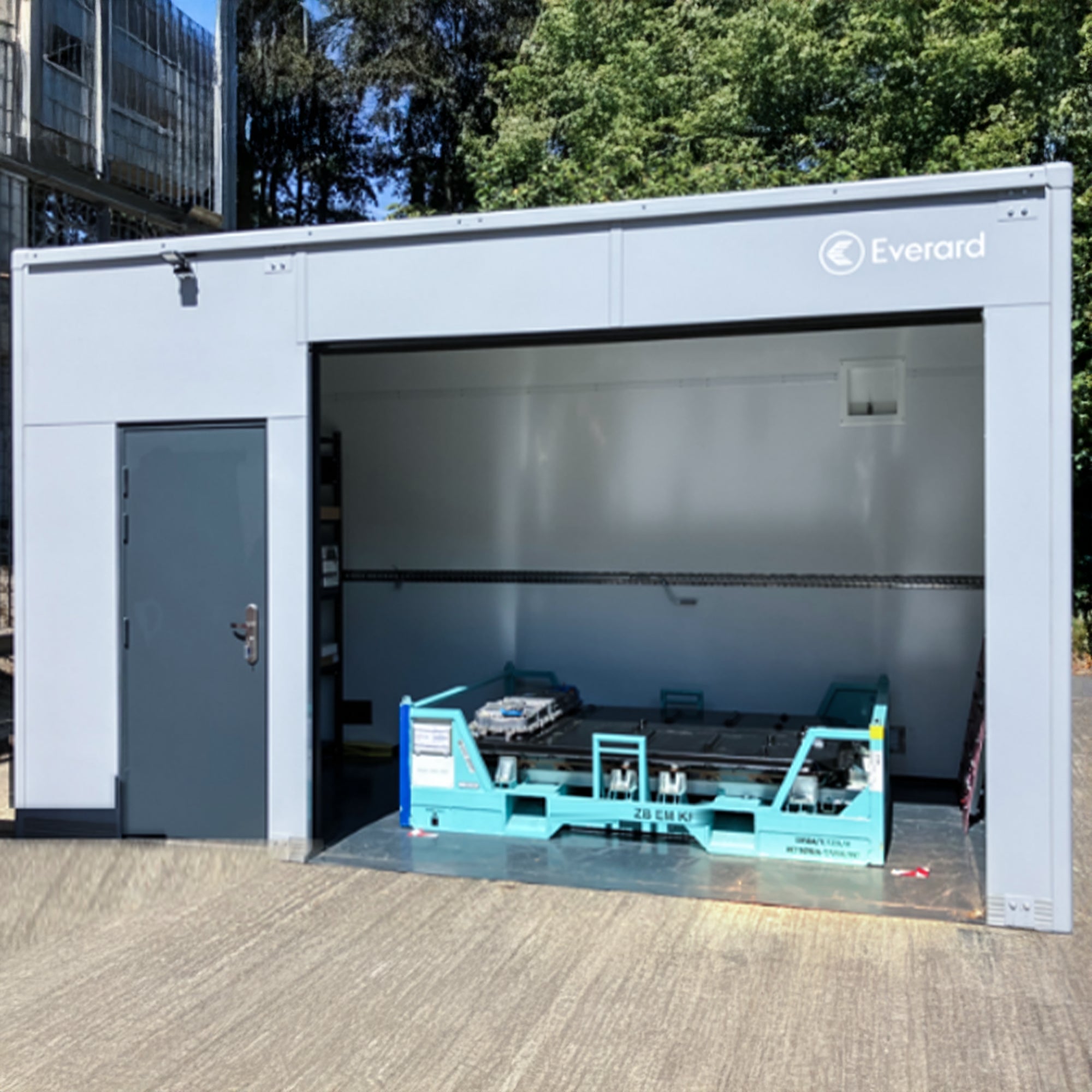 EV Battery Storage Pod