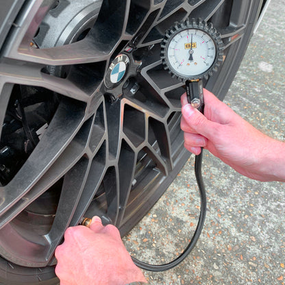 2.5" Tyre Pressure Gauge - 0-60 Psi/0-4 Bar