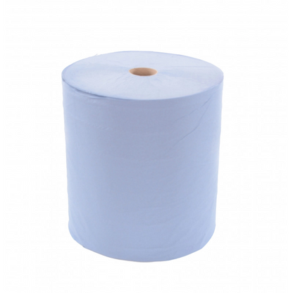 Blue Paper Towel Roll 3 Ply - 35cm x 40cm - 1000 Sheets