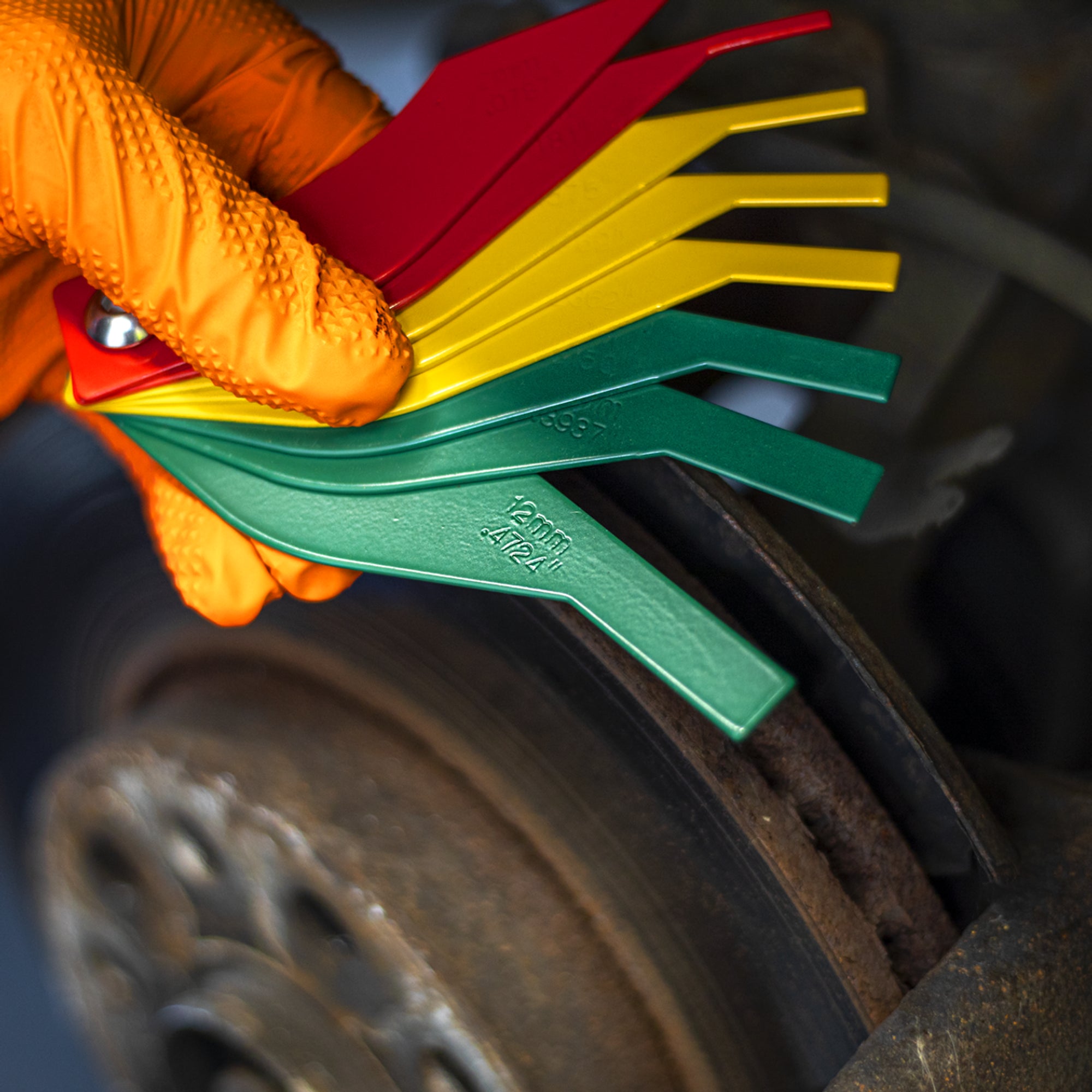 8pc Brake Pad Thickness Gauge