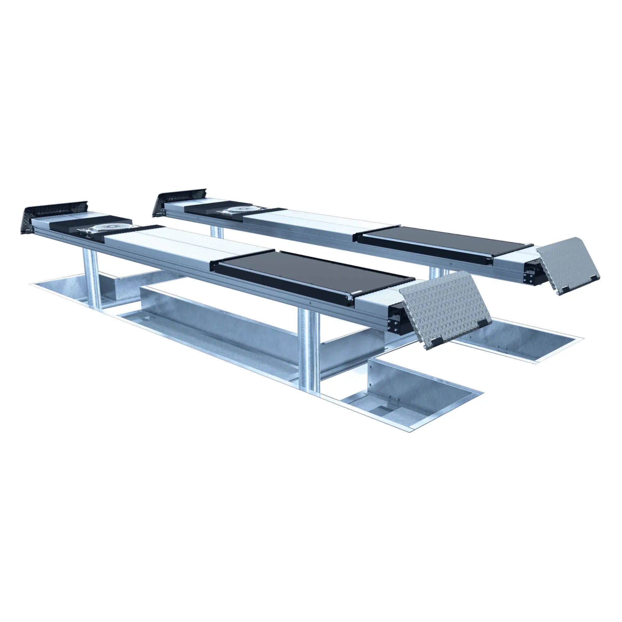 Herrmann Alutrack 4000kg Service 4 Piston Lift