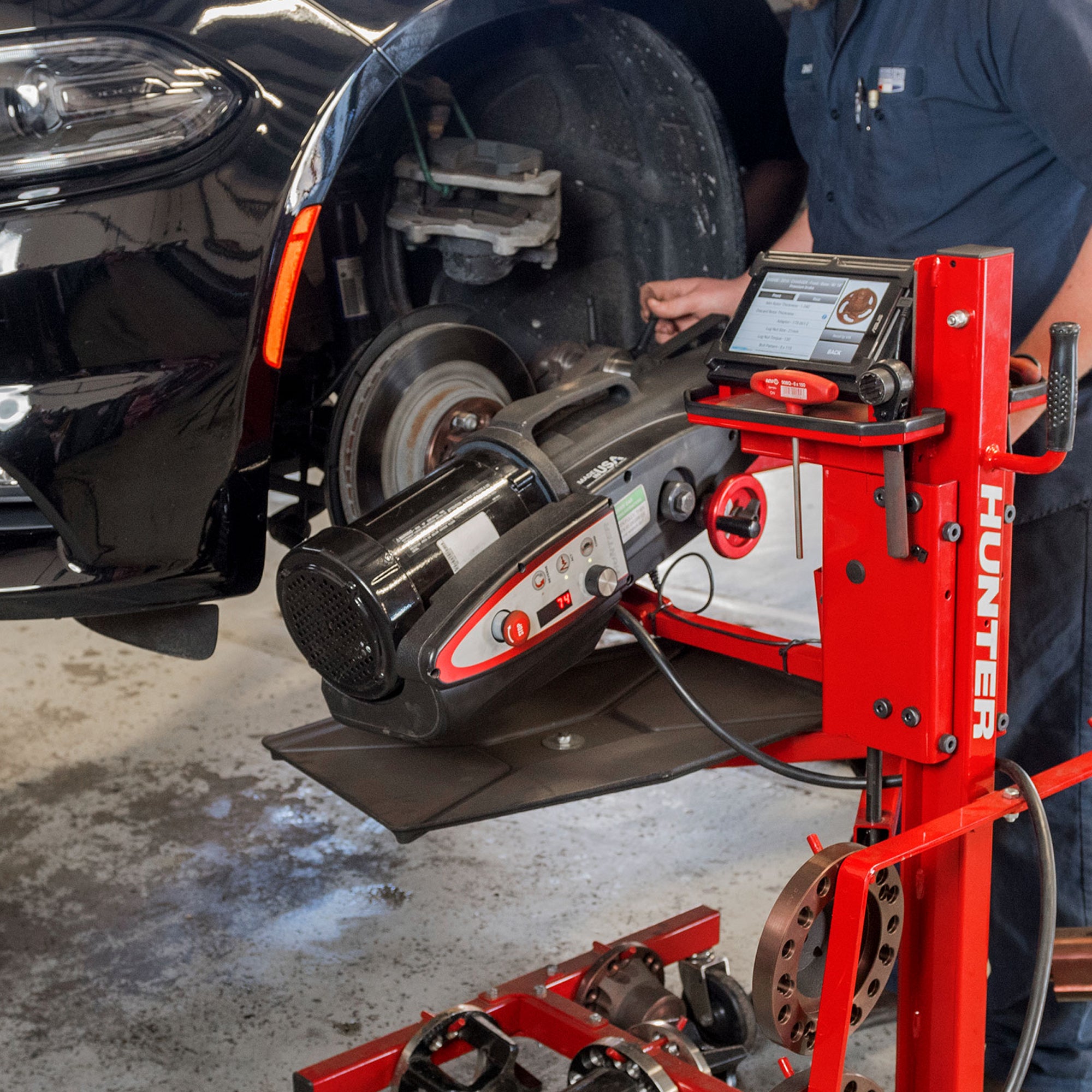 Hunter AutoComp Elite On-Car Brake Lathe