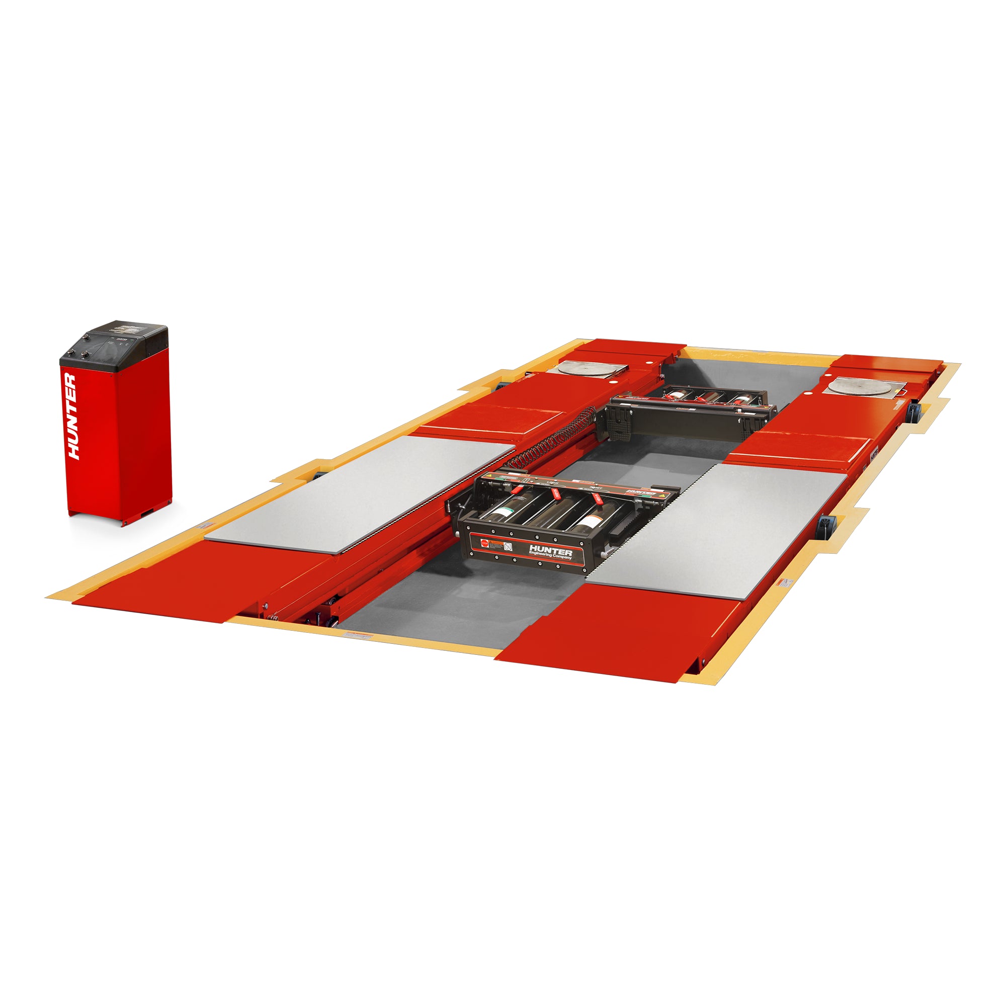 Hunter RX45 4500kg Wheel Alignment Scissor Lift – Everard Group Limited