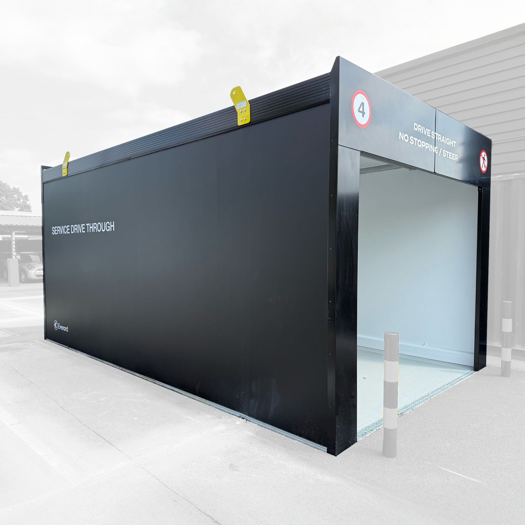 Vehicle Drive-through Inspection Tunnel