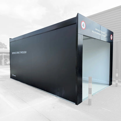 Vehicle Drive-through Inspection Tunnel
