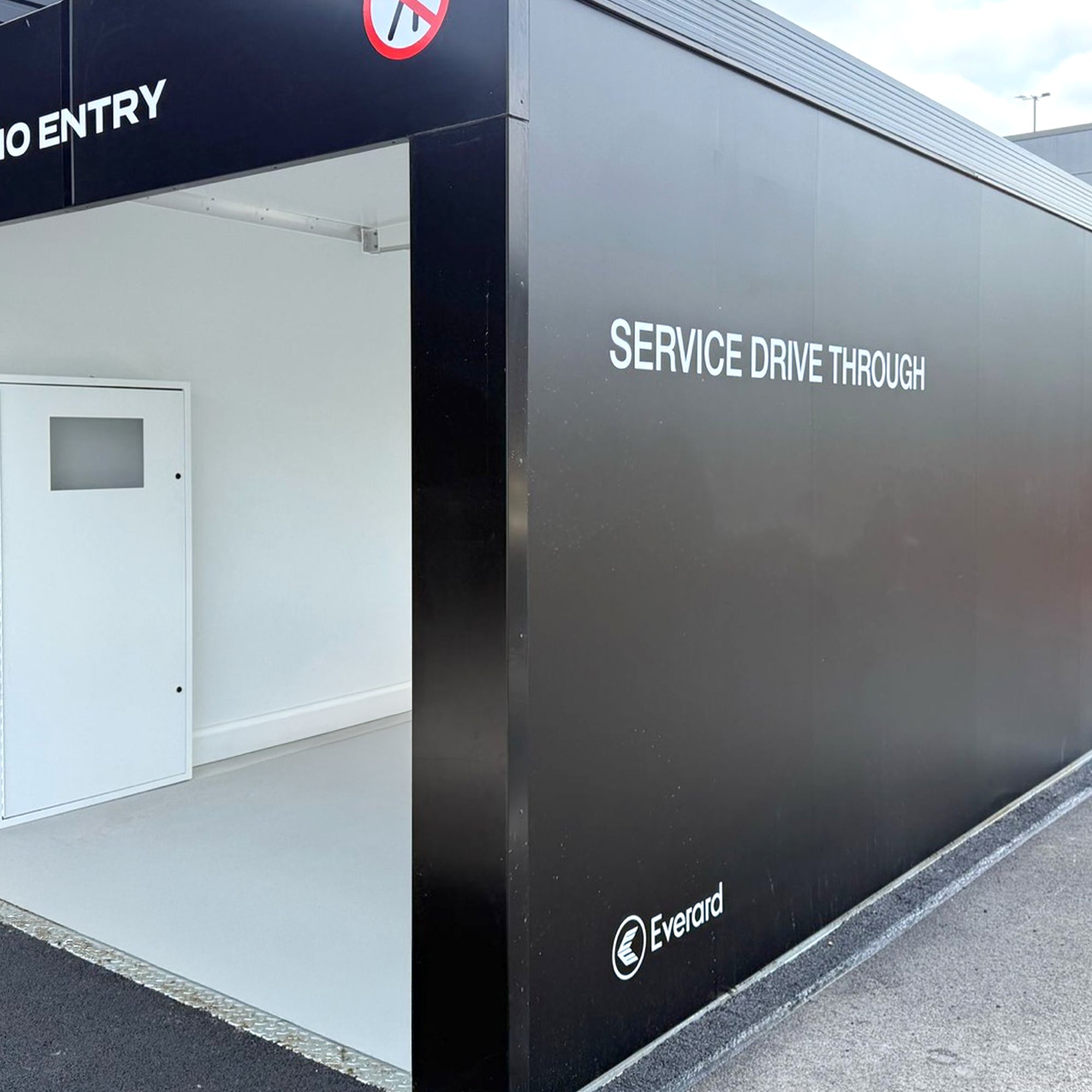 Vehicle Drive-through Inspection Tunnel