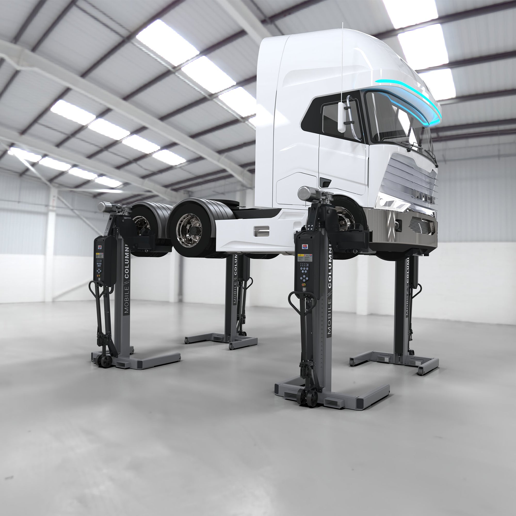 Maha C RGA 7500kg Commercial Mobile Column Lift