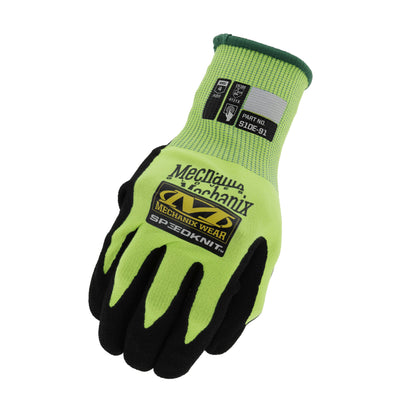 Mechanix SpeedKnit Coated Gloves High Visbility