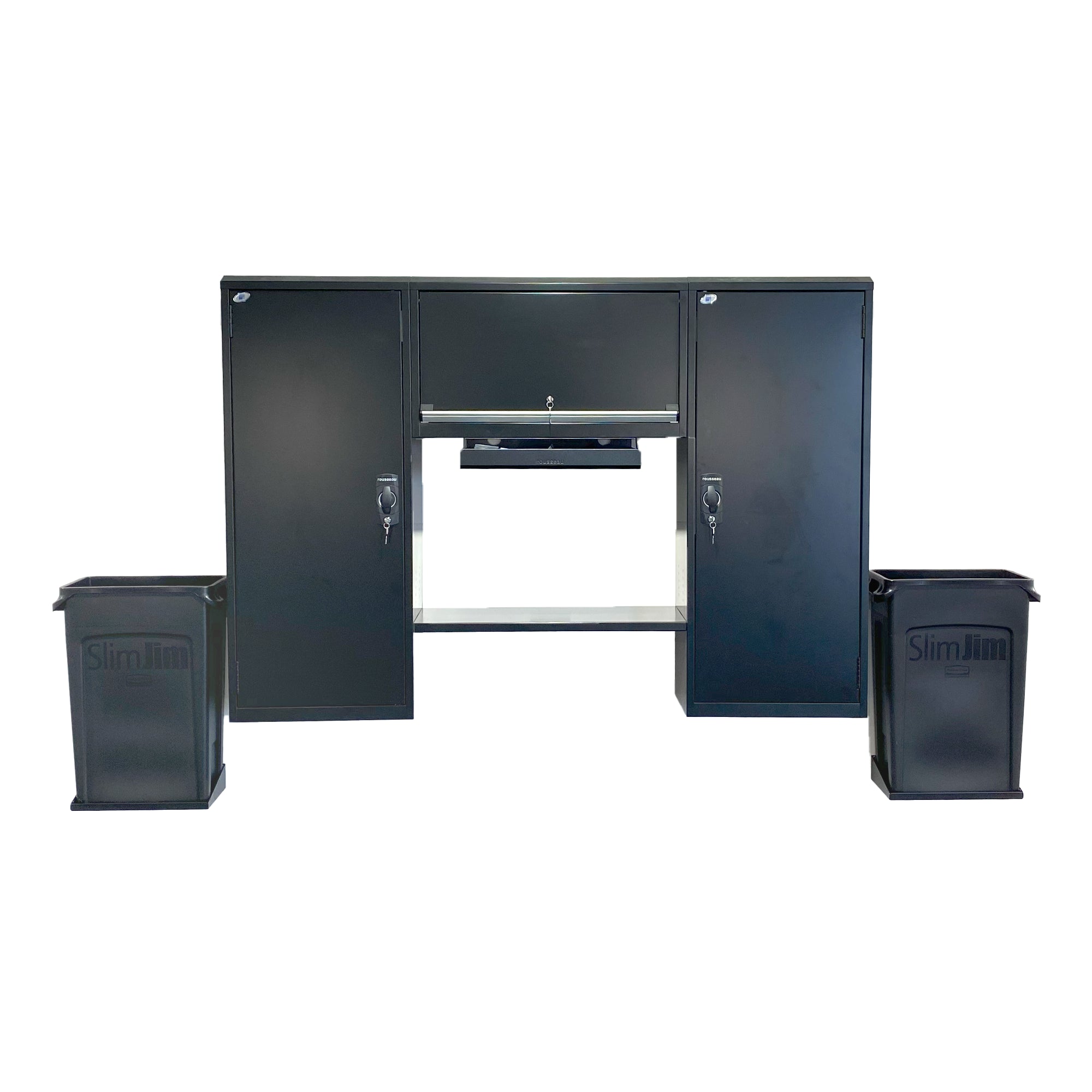 Rousseau Wall Mounted Double Valet Station