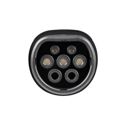 Adjustable (3.5kW) Type 2 to UK 3-Pin Plug Portable EV Charger - 5m Cable