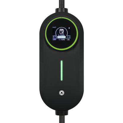 Adjustable (3.5kW) Type 2 to UK 3-Pin Plug Portable EV Charger - 5m Cable