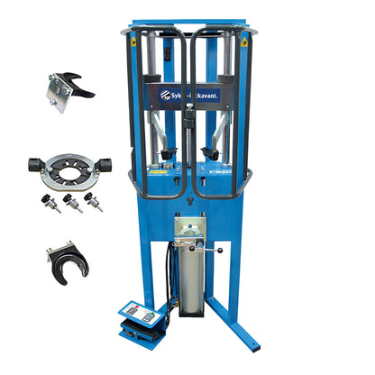 Sykes Pickavant Pneumatic Coil Spring Compressor Workstation