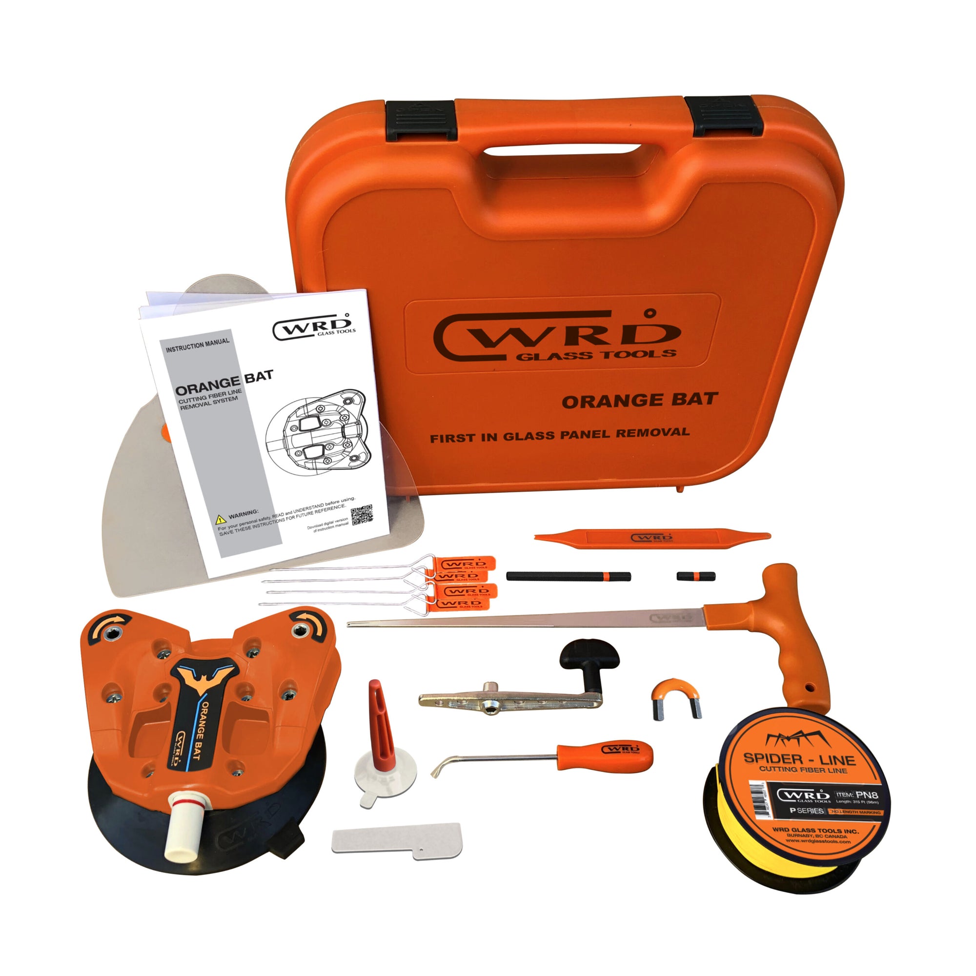 WRD Orange Bat Windscreen Removal Tool Kit