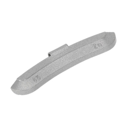 Zinc Plated Hammer-On Steel Wheel Weights